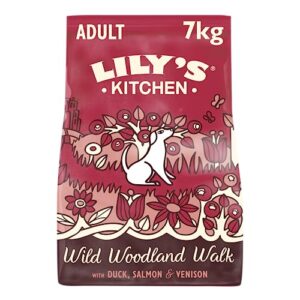 Lily’s Kitchen Crocchette naturali per cani adulti con Cervo e Anatra | 7 Kg