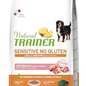 Natural Trainer Sensitive Senza glutine | Maiale | 12 Kg