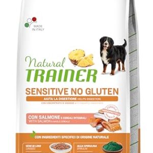 Natural Trainer Sensitive Senza glutine | Salmone | 12 Kg