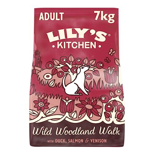 Lily’s Kitchen Crocchette naturali per cani adulti con Cervo e Anatra | 7 Kg